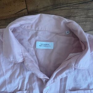 Saturdays NYC button down short sleeve